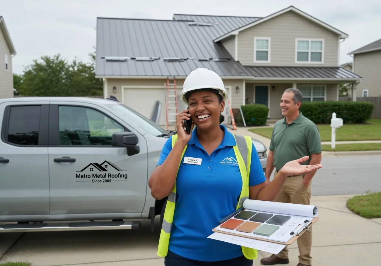 Storm Damage Metal Roof Repair in Forksville, PA